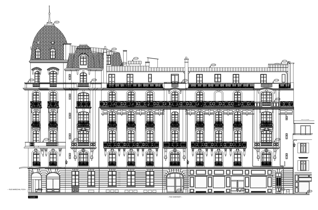 Réhabilitation d'un bâtiment dans le cadre du dispositif MALRAUX