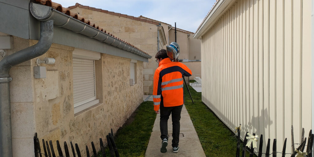 Préparer le relevé d'un géomètre