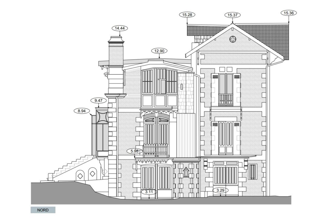 Une villa typique d'Arcachon qui va être rénovée